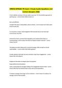DINFOS BPASAC PA Exam 2 Study Guide Questions and Correct Answers 2026