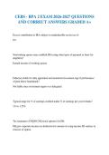 CEBS - RPA 2 EXAM 2026-2027 QUESTIONS AND CORRECT ANSWERS GRADED A&plus;