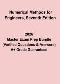 Numerical Methods for Engineers &lpar;7th Edition&rpar; &ndash; Study Guide & Exam Prep 2026