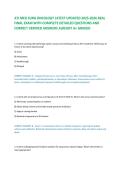 ATI MED SURG ONCOLOGY LATEST UPDATED 2025-2026 REAL FINAL EXAM WITH COMPLETE DETAILED QUESTIONS AND CORRECT VERIFIED ANSWERS ALREADY A&plus; GRADED&NewLine;ATI MED SURG ONCOLOGY LATEST UPDATED 2025-2026 REAL FINAL EXAM WITH COMPLETE DETAILED QUESTIONS AND CORRECT VER