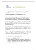 Case Study Lifestyle Ltd &vert; LBO &vert; Corporate Finance &vert; 2025&sol;26