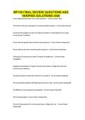 &NewLine;MP100 FINAL REVIEW QUESTIONS AND VERIFIED SOLUTIONS 2026