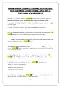 DCF CERTIFICATION TEST-HEALTH&comma;SAFETY AND NUTRITION&vert; QUESTIONS AND VERIFIED ANSWERS&vert;GRADED A&plus;&vert;PASS FIRST ATTEMPT&vert;BRAND NEW 2026 UPDATE&excl;&excl;&excl;