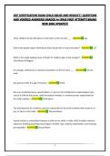 DCF CERTIFICATION EXAM-CHILD ABUSE AND NEGLECT&vert; QUESTIONS AND VERIFIED ANSWERS&vert;GRADED A&plus;&vert;PASS FIRST ATTEMPT&vert;BRAND NEW 2026 UPDATE&excl;&excl;&excl;