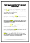 DCF CHILD CARE 45 HOUR CERTIFICATION EXAM&vert; QUESTIONS AND VERIFIED ANSWERS&vert;GRADED A&plus;&vert;PASS FIRST ATTEMPT&vert;BRAND NEW 2026 UPDATE&excl;&excl;&excl;&NewLine;&NewLine;
