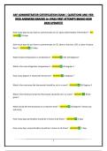 ARF ADMINISTRATOR CERTIFICATION EXAM &vert; QUESTIONS AND VERIFIED ANSWERS&vert;GRADED A&plus;&vert;PASS FIRST ATTEMPT&vert;BRAND NEW 2026 UPDATE&excl;&excl;&excl;