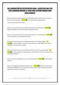 ARF ADMINISTRATOR CERTIFICATION EXAM BUNDLE &vert; QUESTIONS AND VERIFIED ANSWERS&vert;GRADED A &vert;PASS FIRST ATTEMPT&vert;BRAND NEW 2026 UPDATE&excl;&excl;&excl;