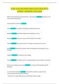 BCOR 1030 MIDTERM EXAM QUESTIONS WITH CORRECT ANSWERS 2025&sol;2026