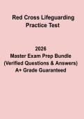 Red Cross Lifeguarding Practice Test &ndash; Exam Prep & Mock Questions 2026