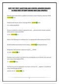 RCFE TEST PREP&vert; QUESTIONS AND VERIFIED ANSWERS&vert;GRADED A&plus;&vert;PASS FIRST ATTEMPT&vert;BRAND NEW 2026 UPDATE&excl;&excl;&excl;