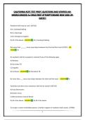 RCFE EXAM BUNDLE&vert; QUESTIONS AND VERIFIED ANSWERS&vert;GRADED A &vert;PASS FIRST ATTEMPT&vert;BRAND NEW 2026 UPDATE&excl;&excl;&excl;