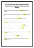 AMCA CMAC CERTIFICATION EXAM 2&vert;QUESTIONS AND VERIFIED ANSWERS&vert;GRADED A&plus;&vert;PASS FIRST ATTEMPT&vert;BRAND NEW 2026 UPDATE&excl;&excl;&excl;