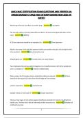 AMCA MAC CERTIFICATION EXAM&vert;QUESTIONS AND VERIFIED ANSWERS&vert;GRADED A&plus;&vert;PASS FIRST ATTEMPT&vert;BRAND NEW 2026 UPDATE&excl;&excl;&excl;