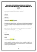AMCA CMAC CERTIFICATION &vert;QUESTIONS AND VERIFIED ANSWERS&vert;GRADED A&plus;&vert;PASS FIRST ATTEMPT&vert;BRAND NEW 2026 UPDATE&excl;&excl;&excl;