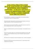 GAS CFESA Practice Test &ndash; 2025 Actual Exam Questions and Verified Answers &lpar;100 Questions Study Guide&rpar;