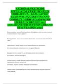 National Pesticide Applicator Certification Core &ndash; Practice Exam Questions and Verified Answers &lpar;Latest Study Guide&rpar;