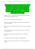 Ontario Gas Technician 1 &lpar;G1&rpar; Certification Exam &ndash; Practice Questions and Answers Study Guide &lpar;Latest Update&rpar;