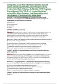 Nursing Ethics CE Exam Prep &ndash; Real Practice Questions&comma; Answers & Detailed Rationales &lpar;Updated 2026&rpar;  &vert; Ethical Principles in Nursing Practice&comma; Patient Rights & Advocacy&comma; Confidentiality & HIPAA Compliance&comma; Informed Consent & End-of-Life Care&comma; Professional