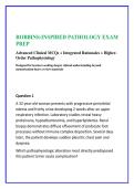 Robbins Pathology Test Bank 11th Edition &vert; Advanced Clinical MCQs with Faculty-Style Rationales&comma; Board-Style Mechanism Questions & Higher-Order Pathophysiology Review