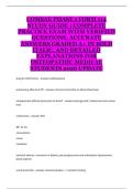 COMSAE Phase 1 Form 114 &ndash; Study Guide with Practice Questions&comma; Answers and Detailed Explanations &lpar;Osteopathic Medical Exam Prep&rpar;