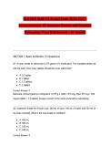 NLN NEX Math V2 Actual Exam 2026&sol;2027 &vert; Comprehensive 45-Question Review with Detailed Rationales &vert; Pass Guaranteed &ndash; A&plus; Graded&NewLine;&NewLine;