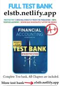 Test Bank for Financial Accounting&comma; Eleventh Edition