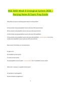NSG 5003 Week 8 Urological System 2026 &ndash; Nursing Notes & Exam Prep Guide