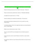 CPT 101 Concepts Exam &num;2 Questions and Answers Latest Graded A&plus;