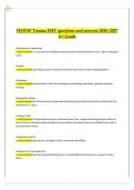 FISDAP Trauma EMT Questions and Answers 2026&sol;2027 &vert; A&plus; Grade Study Guide for EMT Trauma Exam Preparation
