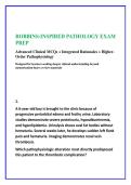 Robbins&comma; Cotran & Kumar Pathologic Basis of Disease 11th Edition Test Bank &vert; Advanced Robbins-Inspired Pathology MCQs with Integrated Rationales&comma; Clinical Reasoning & Higher-Order Pathophysiology Review