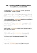 Atsc 113 flying Study guide Exam Questions with Key Marking Scheme Updated 2025&sol;2026