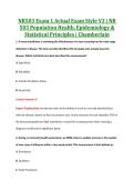 NR548 Exam 3 V1&comma; V2 & V3 &vert; NR 548 Exam 1 Psychiatric Assessment for Psychiatric-Mental Health Nurse Practitioner &vert; Chamberlain &vert; Complete Exam Bundle with Detailed Verified Answers