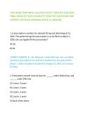 TEST BANK OHIO MPJE SULLIVAN LATEST UPDATED 2026 REAL FINAL EXAM SET WITH COMPLETE PRACTICE QUESTIONS AND CORRECT DETAILED ANSWERS RATED A&plus; GRADED