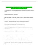 Dental Assisting Comprehensive Exam Review Questions with Complete Answers Latest Graded A&plus;