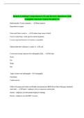 Dental Assisting Comprehensive Exam Review Questions with Complete Answers Latest Graded A&plus;