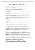 Uk poliitcs Edexcel voting behaviour