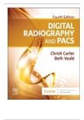 Test Bank For Digital Radiography and PACS&comma; 4th Edition by Christi Carter & Beth Veale &vert; Complete Chapters &vert; Verified Questions & Answers &vert; ARRT Exam Prep & Radiologic Technology Study Guide