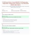 NU 150 Exam 4 Review &lpar;Latest 2026&sol;2027 Update&rpar; &vert; CNS Drugs&comma; Antipsychotics&comma; Antidepressants&comma; Parkinson&rsquo;s&comma; Gout & Rheumatoid Arthritis &vert; Pharmacology Nursing &vert; Exam Questions & Answers &vert; Grade A&plus;