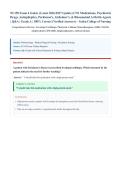 NU 150 Exam 4 &lpar;Galen College&rpar; &lpar;Latest 2026&sol;2027 Update&rpar; &vert; 100 Verified Questions & Answers &vert; CNS Drugs&comma; Antipsychotics&comma; Antidepressants&comma; Parkinson&rsquo;s&comma; Gout & RA &vert; Grade A&plus;