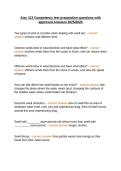 Atsc 113 Competency test preparation questions with approved Answers 2025&sol;2026