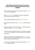 ATSC SNOW Actual final Pretest and Post test Exam Questions and Best Graded Guaranteed success latest 2025&sol;2026