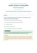 Exam 2&colon; NSG 3280 &sol; NSG3280 &lpar;Latest Update 2026 &sol; 2027&rpar; Pathophysiology for Nurses I &vert; Questions and Verified Answers &vert; Grade A &vert; 100&percnt; Correct - Galen