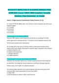 NHI SAFETY INSPECTION OF IN-SERVICE BRIDGES FINAL EXAM 2026 &vert; Course 130055 &vert; NBIS Compliant &vert; Complete Solutions &vert; Pass Guaranteed - A&plus; Graded&NewLine;&NewLine;