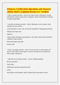 ProServe Certification Questions and Answers&NewLine;&lpar;2026&sol;2027&rpar; &vert; Updated Review &vert; A&plus; Verified
