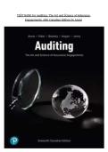 Auditing The Art and Science of Assurance Engagements 16th Canadian Edition Test Bank &vert; Arens &vert; Instant PDF Download