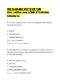 CRS PA BOARD CERTIFICATION&NewLine;EVALUATION 2026 COMPLETE REVIEW&NewLine;GRADED A&plus;