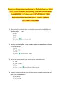 Carpentry Comprehensive Resource To Help You Ace 2026&NewLine;2027 Exams Includes Frequently Tested Questions With &NewLine;ELABORATED 100&percnt; Correct COMPLETE SOLUTIONS &NewLine;Guaranteed Pass First Attempt&excl;&excl; Current Update&excl;&excl; &NewLine;Instant Download Pdf 
