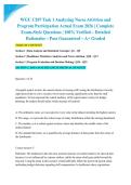 WGU C207 Package Complete Exam Bundle Actual Exam 2026&sol;2027 &vert; Complete Exam-Style Questions &vert; 100&percnt; Verified &ndash; Detailed Rationales &ndash; Pass Guaranteed &ndash; A&plus; Graded