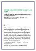 Robbins&comma; Cotran & Kumar Pathologic Basis of Disease 11th Edition Test Bank &vert; Advanced Pathology MCQs with Integrated Rationales &vert; Board-Style Clinical Reasoning & Higher-Order Pathophysiology Exam Prep