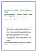 ROBBINS-INSPIRED PATHOLOGY EXAM PREP&colon; Advanced Clinical MCQs&comma; Integrated Rationales & Higher-Order Pathophysiology for Robbins&comma; Cotran & Kumar Pathologic Basis of Disease 11th Edition